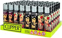 48 Clipper Lighers Tray - Rockabilly Ladies
