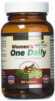 Amazing Naturals WOMEN'S ONE DAILY Multivitamin*Best Raw Whole Food Multivitamins For Women*60 Tablets Per Bottle*Packed With The Goodness Of Over 30 Organic Vegetables And Fruits(Non GMO,Gluten Free)