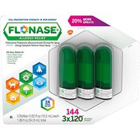 FLONASE Allergy Relief Nasal Spray (144 sprays per bottle, 3 ct.)