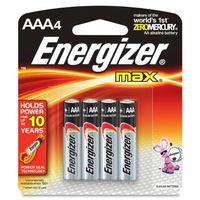 ENERGIZER MAX AAA 4'S E92BP-4