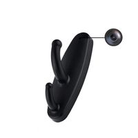 Hidden Camera 1080P HD Clothes Hook Video Recorder for Home Office Nanny Hotel - 32GB SD Card Included