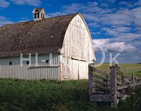 Hi-Look Microfiber Cleaning Cloth - Weathered White Barn, Latah County, Idaho
