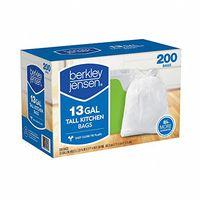 Berkley Jensen .69mil Kitchen Bags, 13-gal., 200 ct.