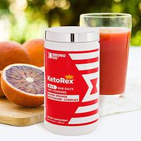 Bruno MD Ketorex Exogenous Ketone BHB Salts + MCT Powder, Clinically-Proven Phytosome Complex - Delicious, Blood Orange Blend for Paleo, Nutritional Therapy Management – Keto Salts Dietary Supplement