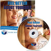 Feel Better About Yourself Self Hypnosis CD / MP3 and APP (3 IN 1 PURCHASE!) - Boost Your Self Esteem hypnosis and self Confidence hypnosis with this Hypnotherapy CD