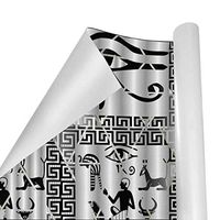 Gift Wrapping Paper Roll Egyptian Art for Birthday,Holiday,Wedding,Baby Shower Gift Wrap - 3Rolls - 58inch x 23inch Per Roll