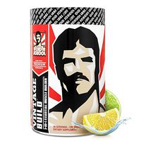 VINTAGE BUILD Post Workout BCAA, Creatine, L-Glutamine - The Essential 3-in-1 Muscle Building Recovery Powder for Men and Women (Lemon Lime) - Keto Friendly - 347 Grams - 30 Servings