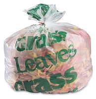 30" x 50" High Density Grass/Leaf Bags (17 microns) (250 Bags) - AB-85-4-30