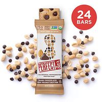 Perfect Bar Original Refrigerated Protein Bar, Dark Chocolate Chip Peanut Butter, 2.3 Ounce Bar, 8 Count (Pack of 3)