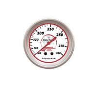 Longacre 52-46516 Water Temp Gauge 100-280Degrees AccuTech Sprtsmn
