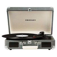 Crosley Cruiser 3-Speed Portable Turntable-Gray Tweed