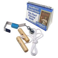 RangeMaster Over the Door Shoulder Pulley │ Physical Therapy Shoulder Tool │ Helps Enhance Range of Motion for Shoulder Pain and Surgery Recovery │ Metal Bracket Door Attachment