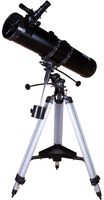 Levenhuk Skyline Plus 130S Telescope - Powerful Newtonian Reflector on Equatorial Mount for Deep Sky Observations
