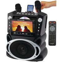 Karaoke GF829 DVD/CD+G/MP3+G Karaoke System with 7" TFT Color Screen and Record Function