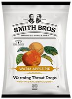 Smith Brothers Warm Apple Pie Warming Throat Drops, 30 Count Each (2)