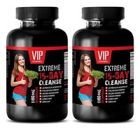 Metabolism Advantage - Extreme 15-Day Cleanse 1180MG - psyllium Husk Capsules - 2 Bottles (60 Capsules)