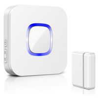 Wireless Door Sensor doorbell ELEPOWSTAR Window Alarm Chime for Office/Home/Store Door Enrty Chime with Operating Range 400ft 52 Chimes Door Alarm Sensor