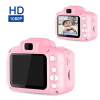 Intenst Kids Camera，Digital HD 1080P Video Camera with 2 Inch Color Display，Rechargeable Shockproof Mini Kids Camera Toys，Idea Gift
