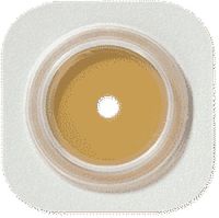 Hollister CenterPointLock Two-Piece Cut-to-Fit Flat FlexWear (Standard Wear) Skin Barrier with Floating Flange and Tape Border 1" Stoma Size (Box of 5 Each)