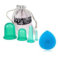 Weiye Cupping, Body Massage Cupping Set with Pump, Chinese Cupping Therapy Set, Cupping Cups - Silicone Anti Cellulite Anti-aging Cupping Therapy Set, Full Body Massage Cups
