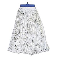 Boardwalk 824R Mop Head, Lie-Flat Head, Rayon Fiber, 24oz, White (Case of 12)