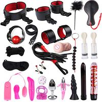 Adullt Fun 23PCS/Set Leather Suit Bundled Binding Sexy toysfor for Couple Kits