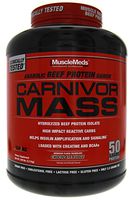 MuscleMeds Carnivor Mass Chocolate Fudge 5.99 lbs.