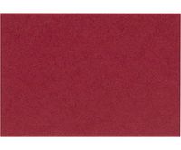 A1 Flat Card (3 1/2 x 4 7/8) - Garnet Red (250 Qty.)