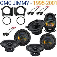 Compatible with GMC Jimmy 1995-2001 OEM Speaker Replacement Harmony (2) R65 R46 Package New