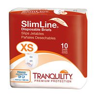 Tranquility Slimline Original Adult Disposable Brief - XS - 30 ct