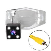 EWAY Backup Reverse Camera for Honda Odyssey 2009-11 CrossTour Fit/Jazz (Hatchback) 2011-12 Civic Coupe ONLY 2012-15 Car Safety Rear View License Plate Parking Cameras with Removable Guideline