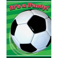 Soccer Party Invitations, 8ct