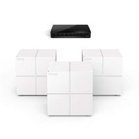 NOVA MW6 3-Pack, Mesh Wi-Fi System (x1) Bundle with Tenda SG108, 8-Port Gigabit Ethernet Splitter (x1)
