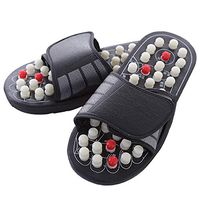 Evaliana Acupoint Rotating Foot Massage Shoes Slippers Sandal Feet Reflexology Acupressure Acupuncture Therapy Medical Unisex