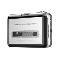 Reshow Cassette Player - Portable Tape Player Captures MP3 Audio Music via USB - Compatible with Laptops and Personal Computers - Convert Walkman Tape Cassettes to iPod Format