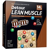 Detour Lean Muscle Candy Crunch, Chocolate, 1.9 Ounce