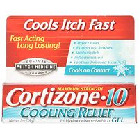 Cortizone-10 Cooling Relief Anti-Itch Gel 1 oz (Pack of 7)