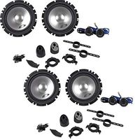 Alpine Two pairs of SXE-1750S Type-E 6.5" Component speakers