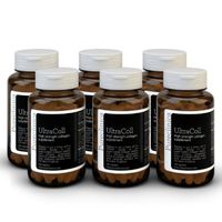 UltraColl Marine Collagen 1000mg x 1080 Tablets (6 Bottles of 180 Tablets - 18 Months Supply). The only Patented Anti-Aging Collagen Types I, II, III, and VII. SKU: UC3x6