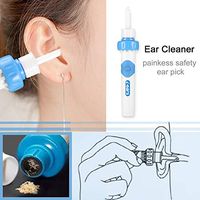 Electric Earwax Removal Kit Tool, Vacuum Electric Earwax Cleaner,for Kids, Baby and Adults (2 pcs)
