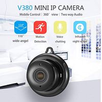 Home Security Mini WiFi 720P IP Camera Wireless Small CCTV Infrared Night Vision Motion Detection SD Card Slot Audio APP