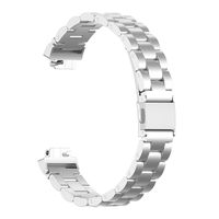 TYewa98556 Replacement Metal Strap Watch Band for Fitbit Inspire/Inspire HR Smart Bracelet - Silver