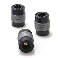 Cables 3PCS Toslink Digital Optical Audio Extension Cable Adapter Coupler Female to Female