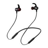 Bluetooth Headphones for Sport - Waterproof Wireless Earbuds Stereo in-Ear Headsets - Earphones W/Mic Noise Isolating Fit for Gym Running Workout (Black)