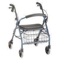 Nova MedicalProducts Healthcare Cruiser Deluxe Junior Rolling Walker Blue