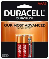 Duracell - Quantum AAA Alkaline Batteries - long lasting, all-purpose Double A battery for household and business - 6 count