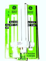 GE Biax D ECO 26W 4 Pin Compact Flourescent Lamp Bulb (5 Pack) F26DBX/835/ECO4P, Fully compatible with: PL-C 26W/835/4P, CCF26DD/E/835, F26DBX/SPX35/4P