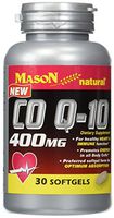 Mason Vitamins Co Q 10 400 mg Softgels, 30 Count