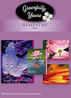 Gracefully Yours Box Set Sympathy Greeting Card, 6 5/8" x 4 3/4" (159.0)