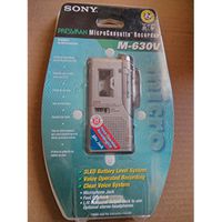 Sony MicroCassette Recorder M-630V